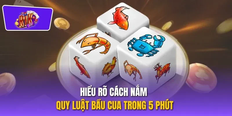 Hiểu rõ cách nắm quy luật bầu cua trong 5 phút